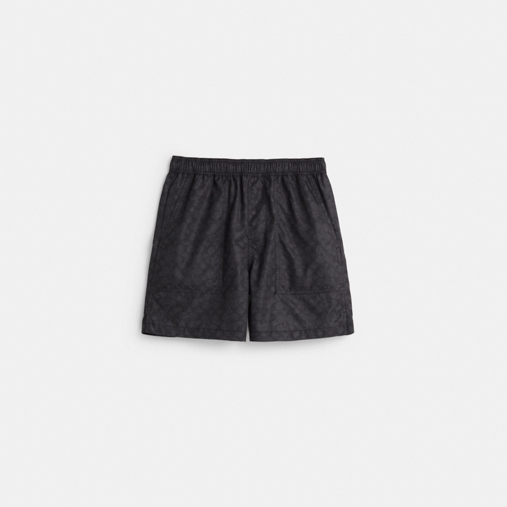 Coach Restored Signature Swim Trunks - Preorder