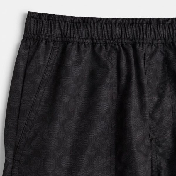 Coach Restored Signature Swim Trunks - Preorder
