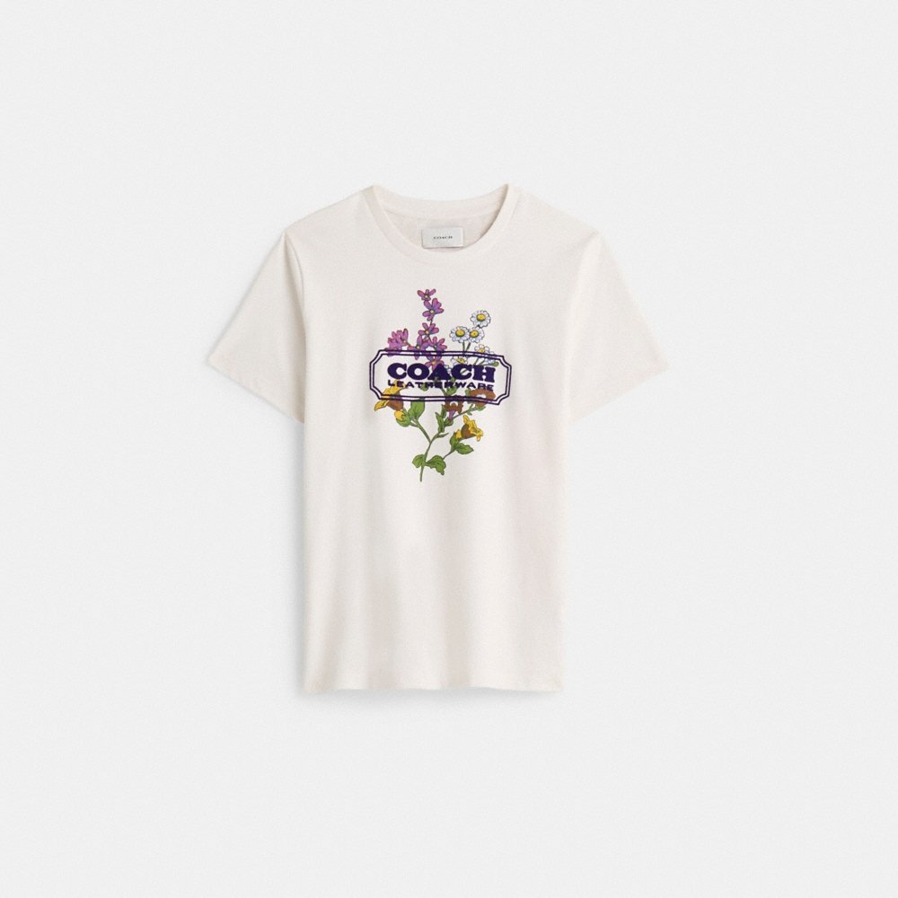 Coach Restored Floral Badge T-Shirt - Preorder