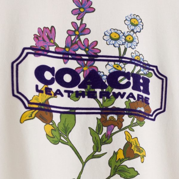 Coach Restored Floral Badge T-Shirt - Preorder