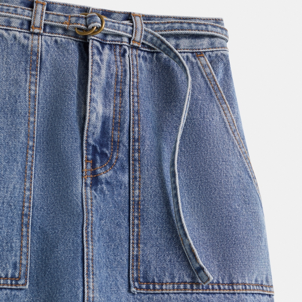 Coach Restored Denim Skirt - Preorder