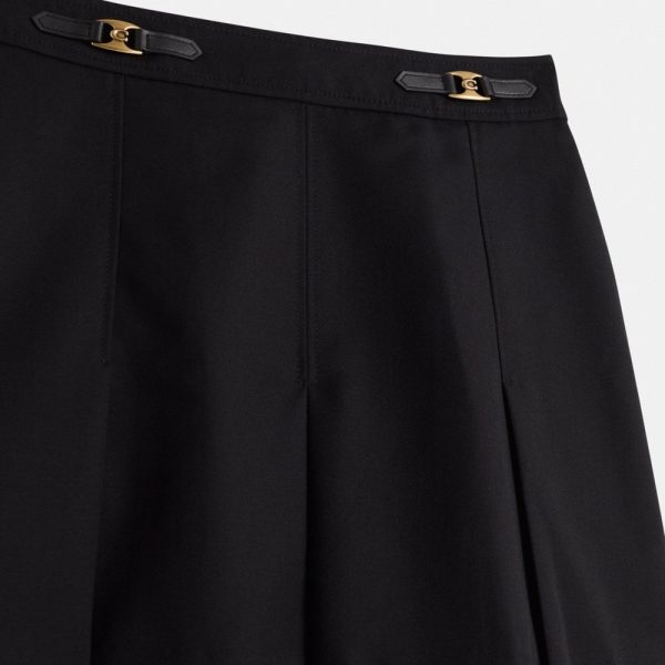 Coach Restored Heritage C Pleated Mini Skirt - Preorder