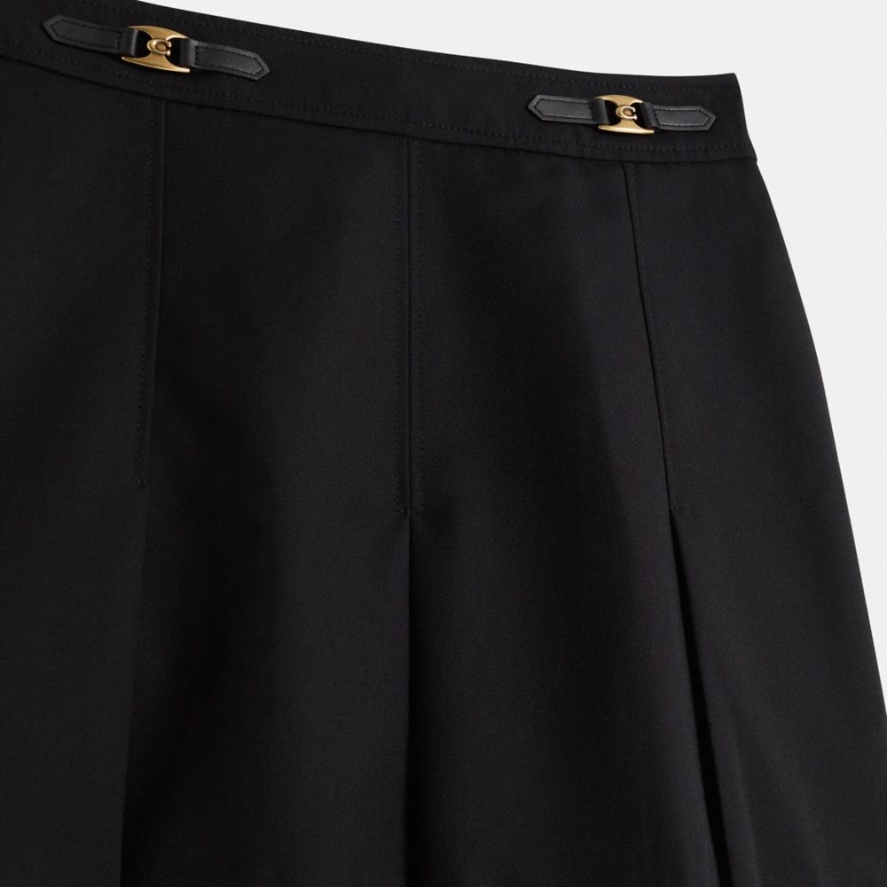 Coach Restored Heritage C Pleated Mini Skirt - Preorder