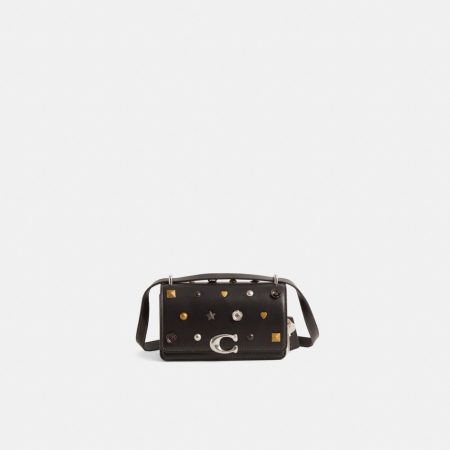 Coach Custom Bandit Crossbody Bag - Preorder — Silver/Black
