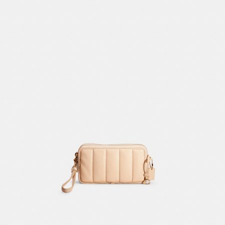 Coach Restored Kira Crossbody With Quilting - Preorder — Brass/Ivory