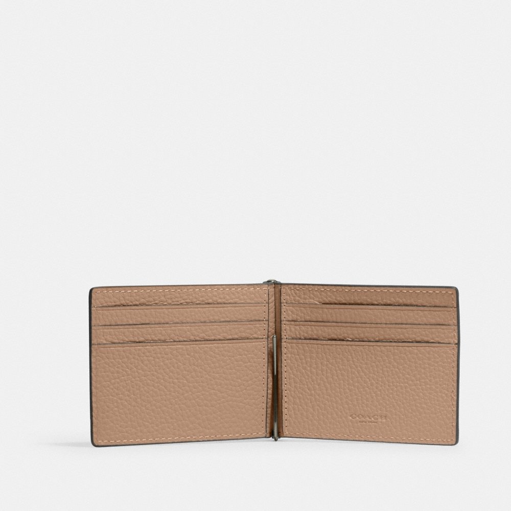 Coach Outlet Slim Money Clip Billfold Wallet - Preorder