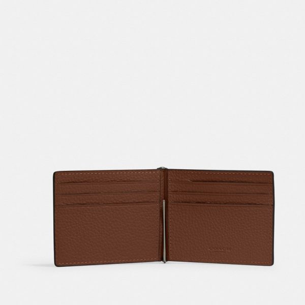 Coach Outlet Slim Money Clip Billfold Wallet - Preorder