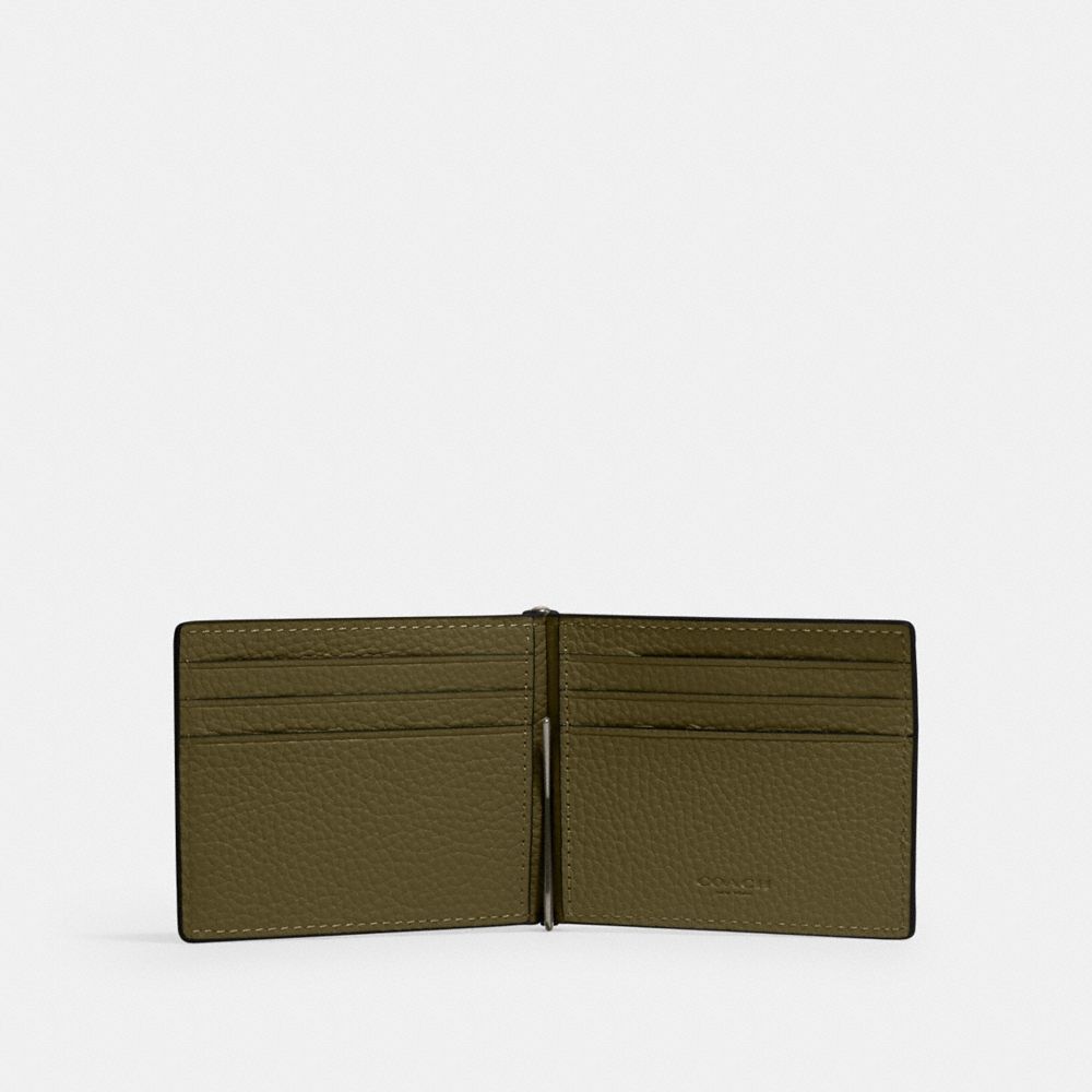 Coach Outlet Slim Money Clip Billfold Wallet - Preorder