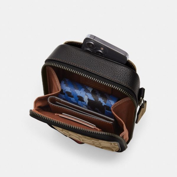 Coach Outlet Stanton Crossbody Bag In Signature Jacquard - Preorder