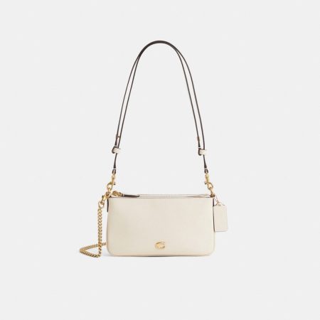 Coach Restored Audrey Crossbody Bag - Preorder — Brass/Chalk