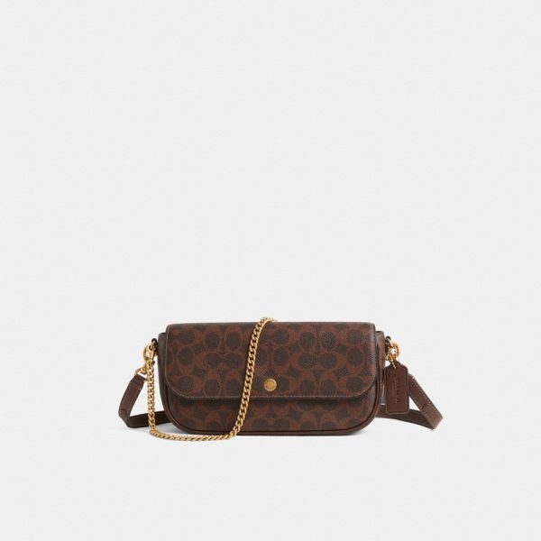 Coach Restored Brook Flap Chain Bag In Signature Canvas - Preorder