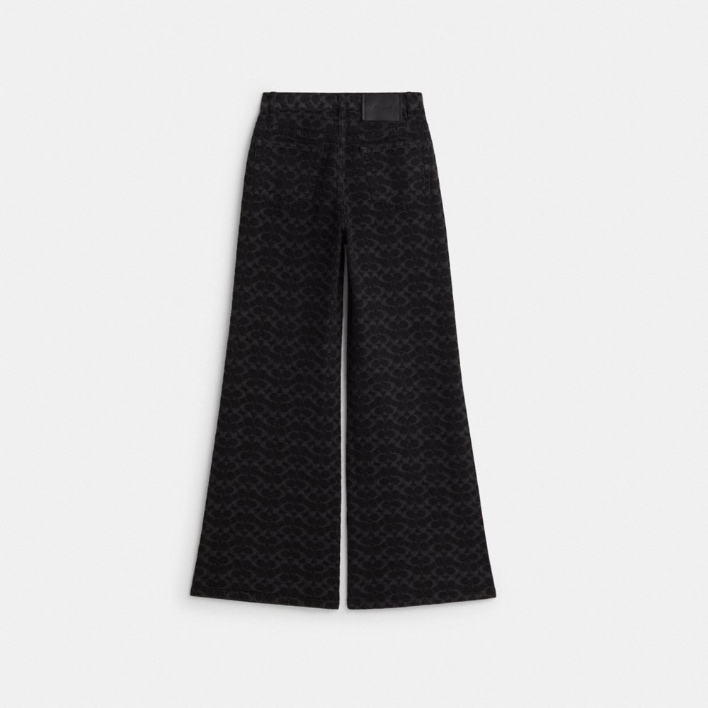 Coach Restored Signature Jacquard Denim Jeans - Preorder