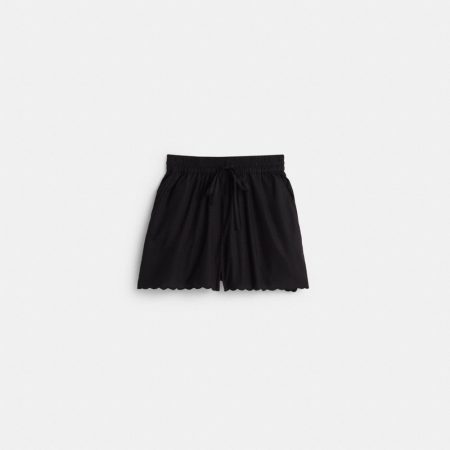 Coach Restored Cotton Set Shorts - Preorder — Black