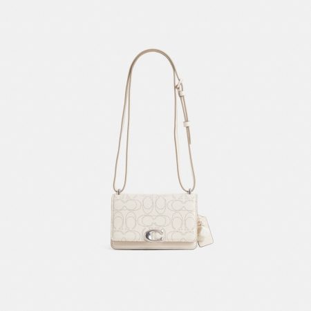 Coach Custom Bandit Crossbody Bag - Preorder — Light Antique Nickel/Chalk