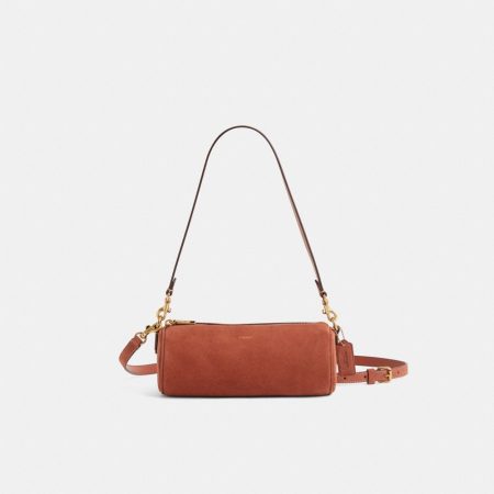 Coach Restored Barrel Bag - Preorder — Brass/Clay