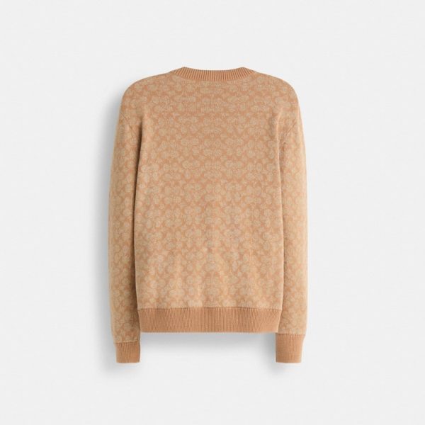 Coach Restored Signature Crewneck Sweater - Preorder