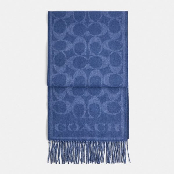 Coach Restored Reversible Signature Cashmere Muffler - Preorder
