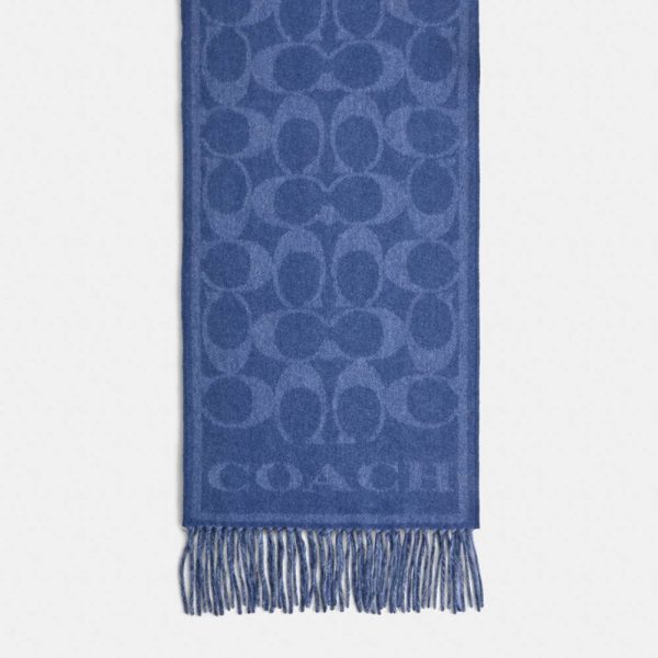 Coach Restored Reversible Signature Cashmere Muffler - Preorder
