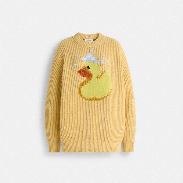 Coach Restored Crewneck Duck Sweater - Preorder