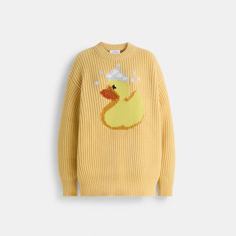 Coach Restored Crewneck Duck Sweater - Preorder