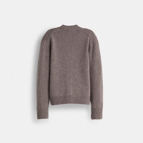 Coach Restored Argyle Cardigan Sweater - Preorder