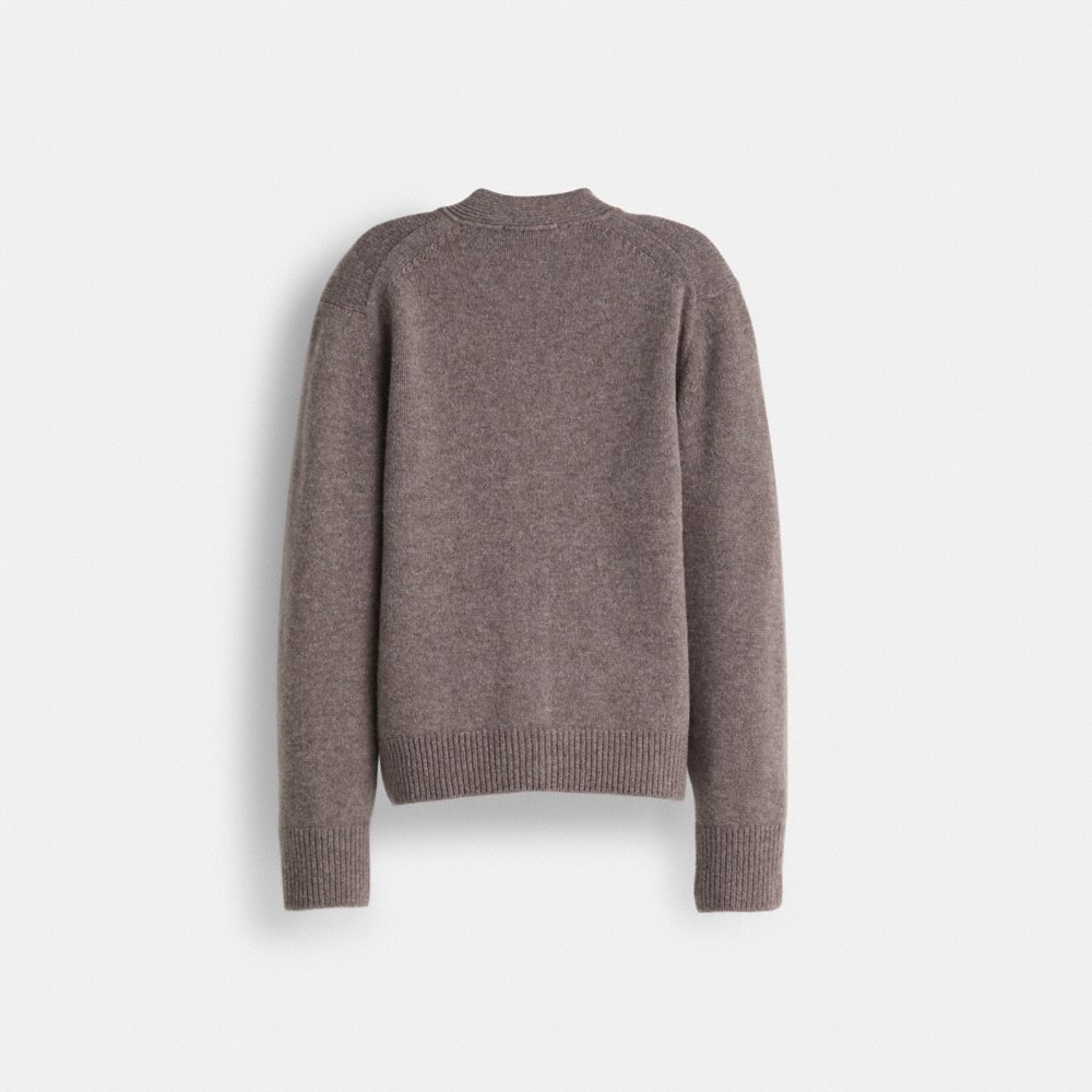 Coach Restored Argyle Cardigan Sweater - Preorder