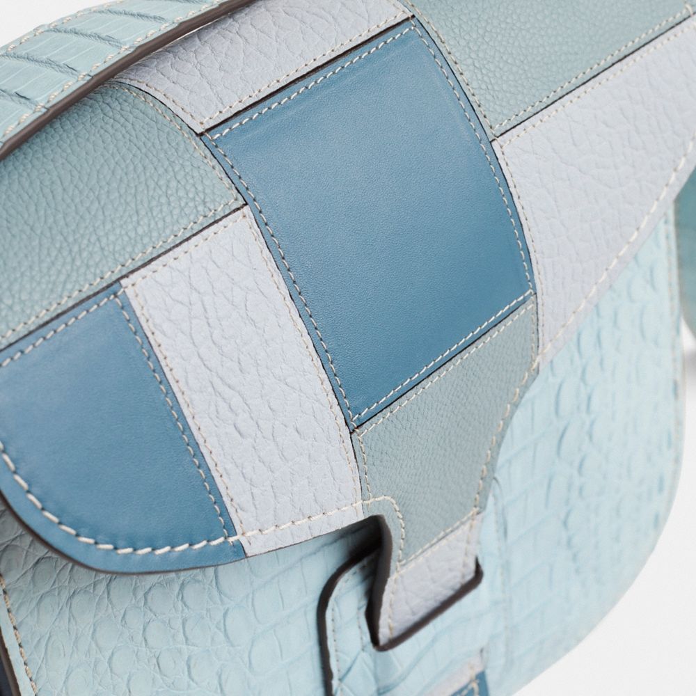 Coach Custom Courier Bag In Crocodile - Preorder