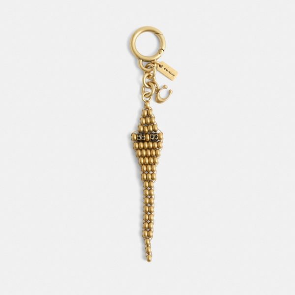 Coach Restored Beaded Snake Bag Charm - Preorder