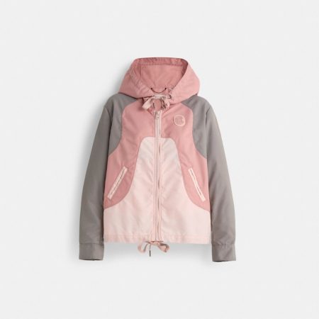 Coach Restored Western Windbreaker - Preorder — Pink Multi