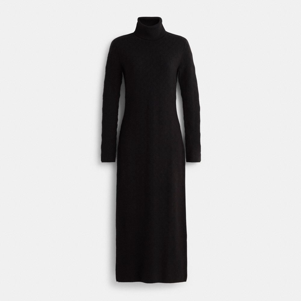 Coach Restored Signature Knit Turtleneck Dress - Preorder