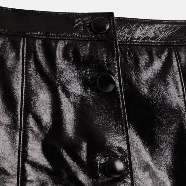 Coach Restored Patent Leather Mini Skirt - Preorder