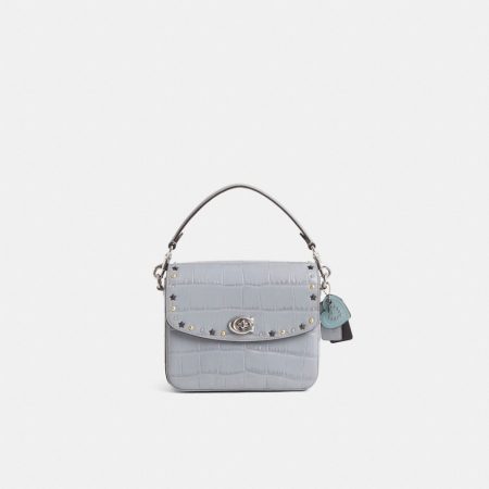 Coach Custom Cassie Crossbody Bag 19 - Preorder — Silver/Grey Blue