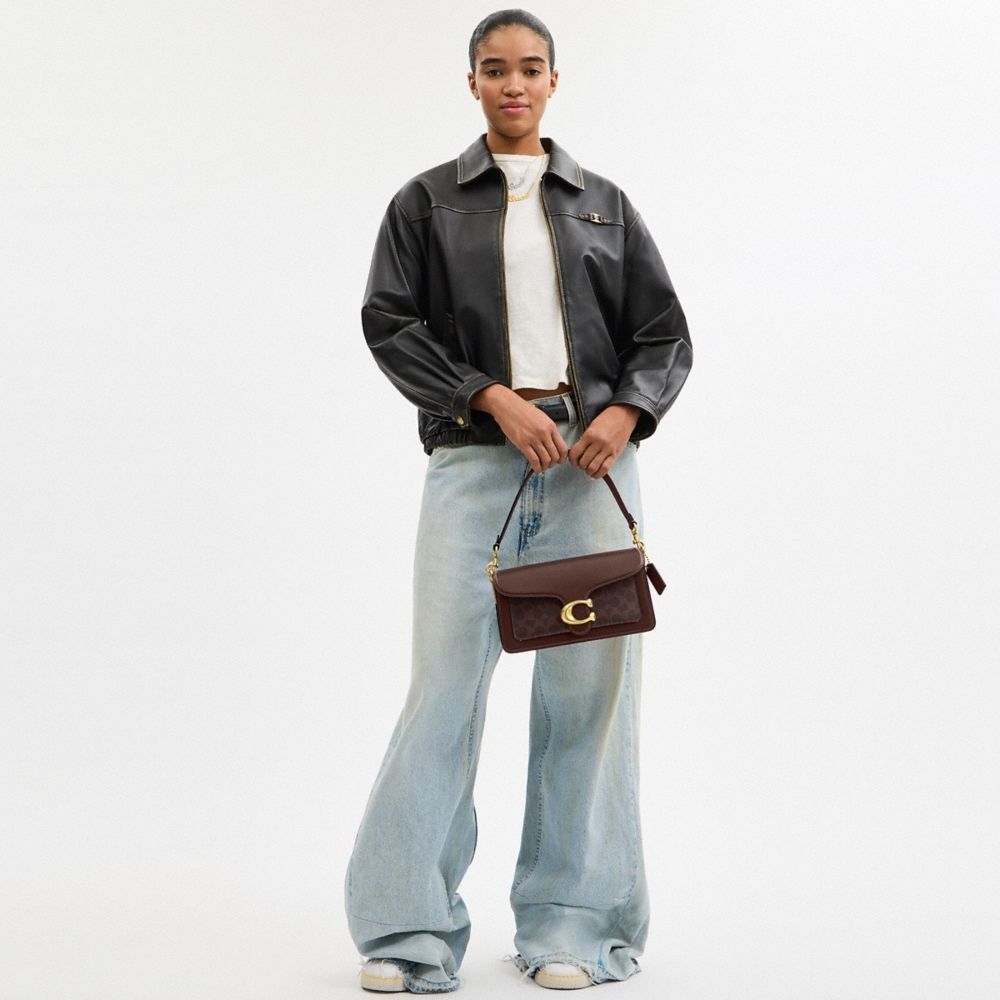Coach Outlet Tabby Shoulder Bag 26 In Signature Canvas - Preorder