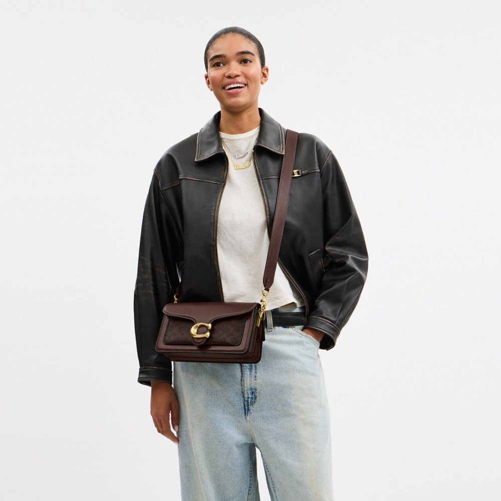 Coach Outlet Tabby Shoulder Bag 26 In Signature Canvas - Preorder