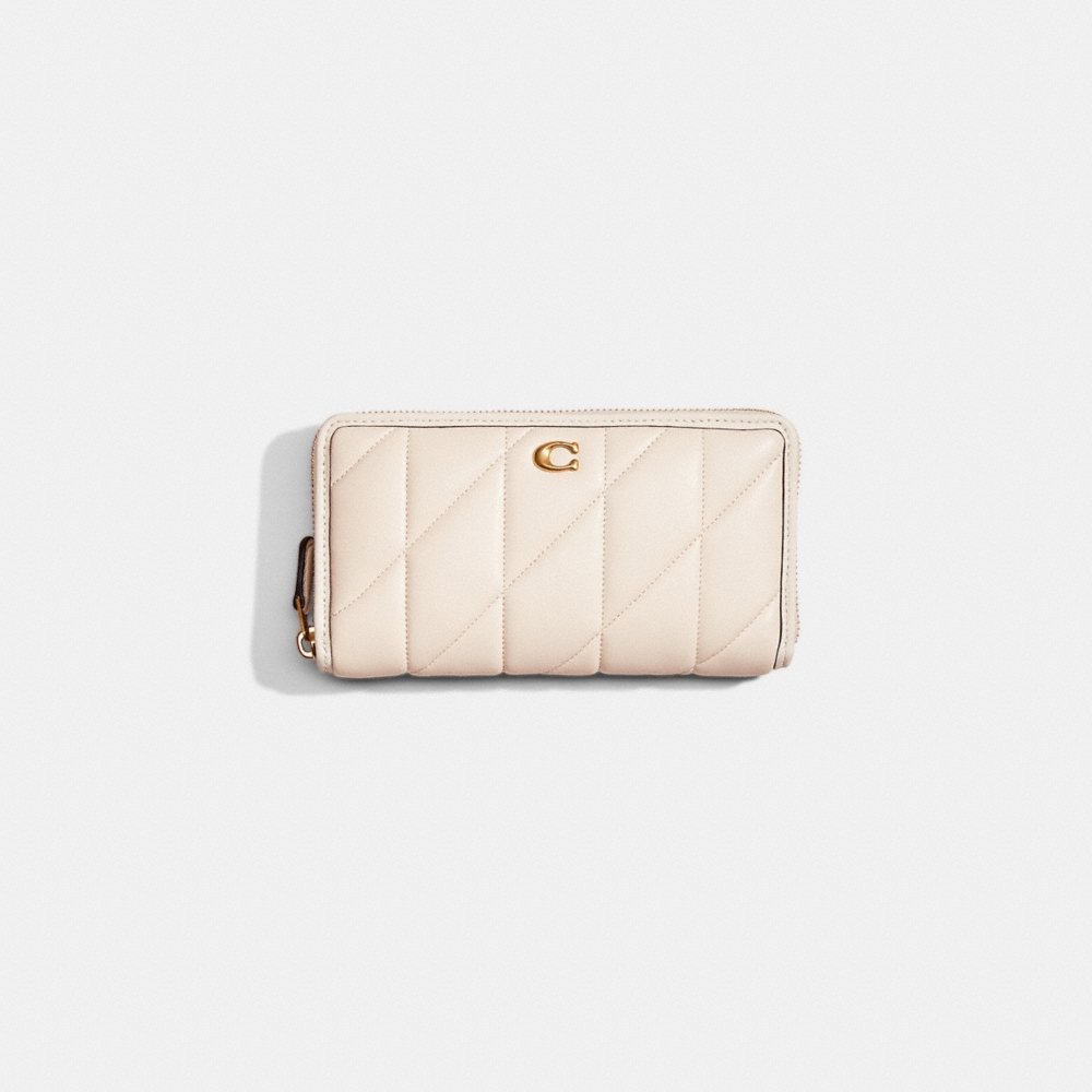 Coach Restored Accordion Zip Wallet With Pillow Quilting - Preorder