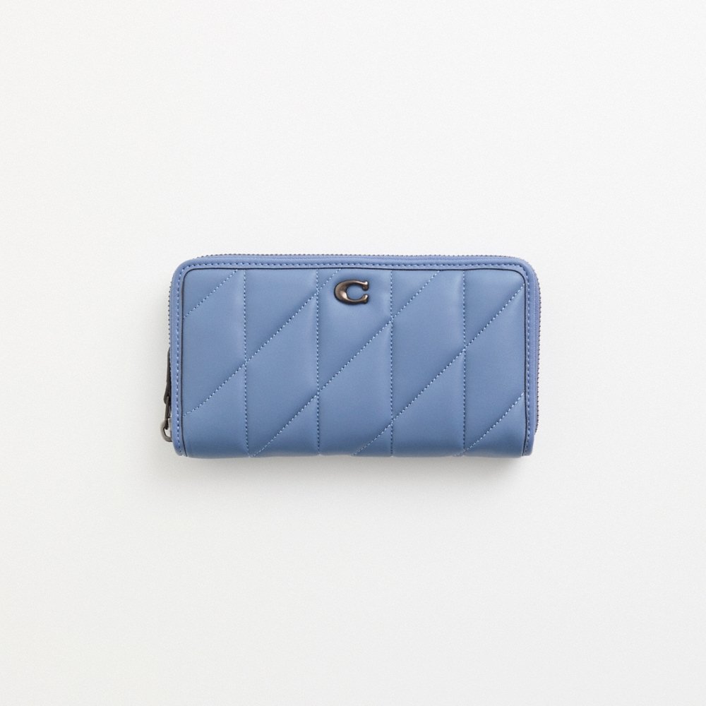 Coach Restored Accordion Zip Wallet With Pillow Quilting - Preorder