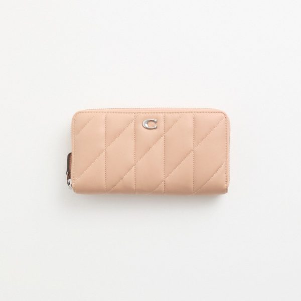 Coach Restored Accordion Zip Wallet With Pillow Quilting - Preorder