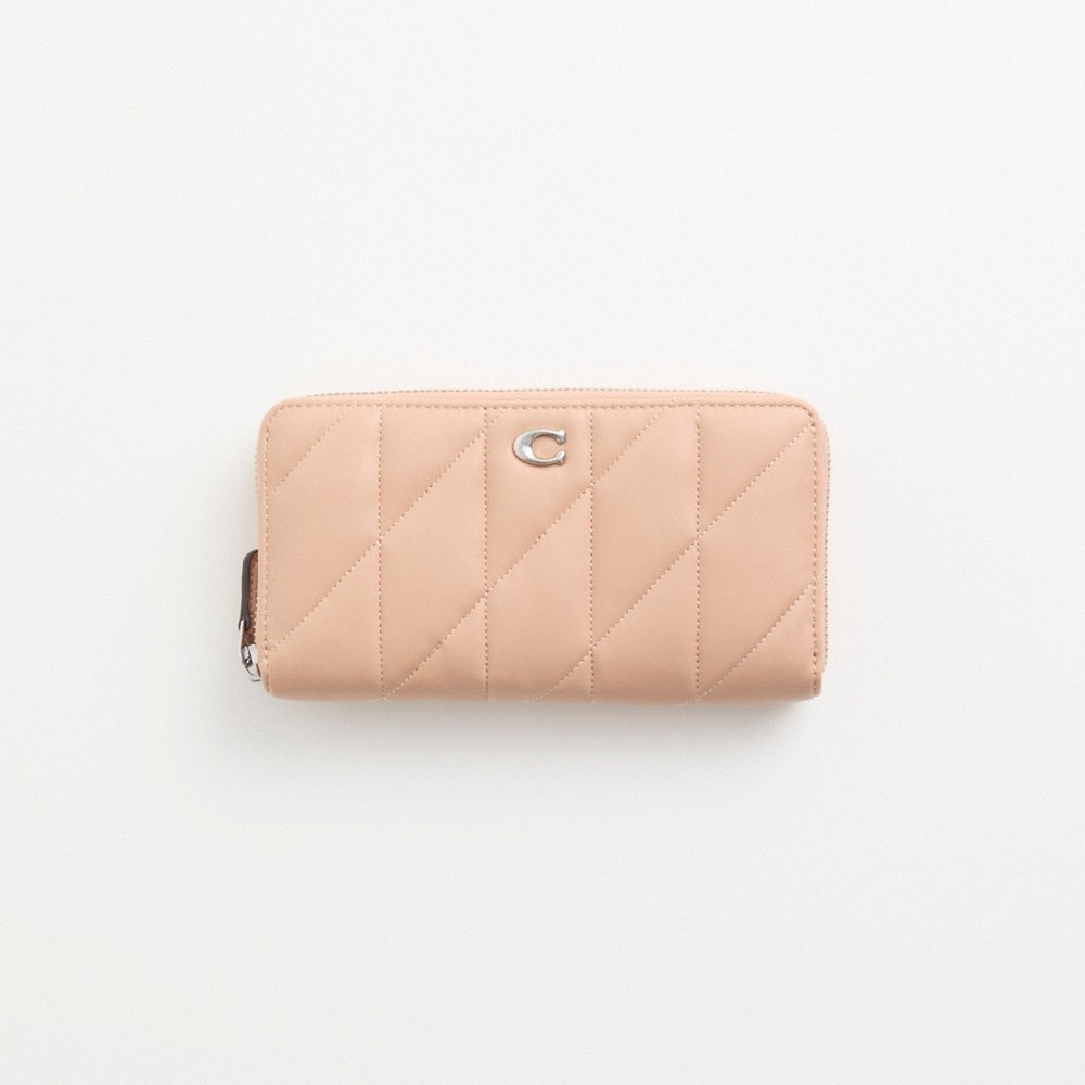 Coach Restored Accordion Zip Wallet With Pillow Quilting - Preorder