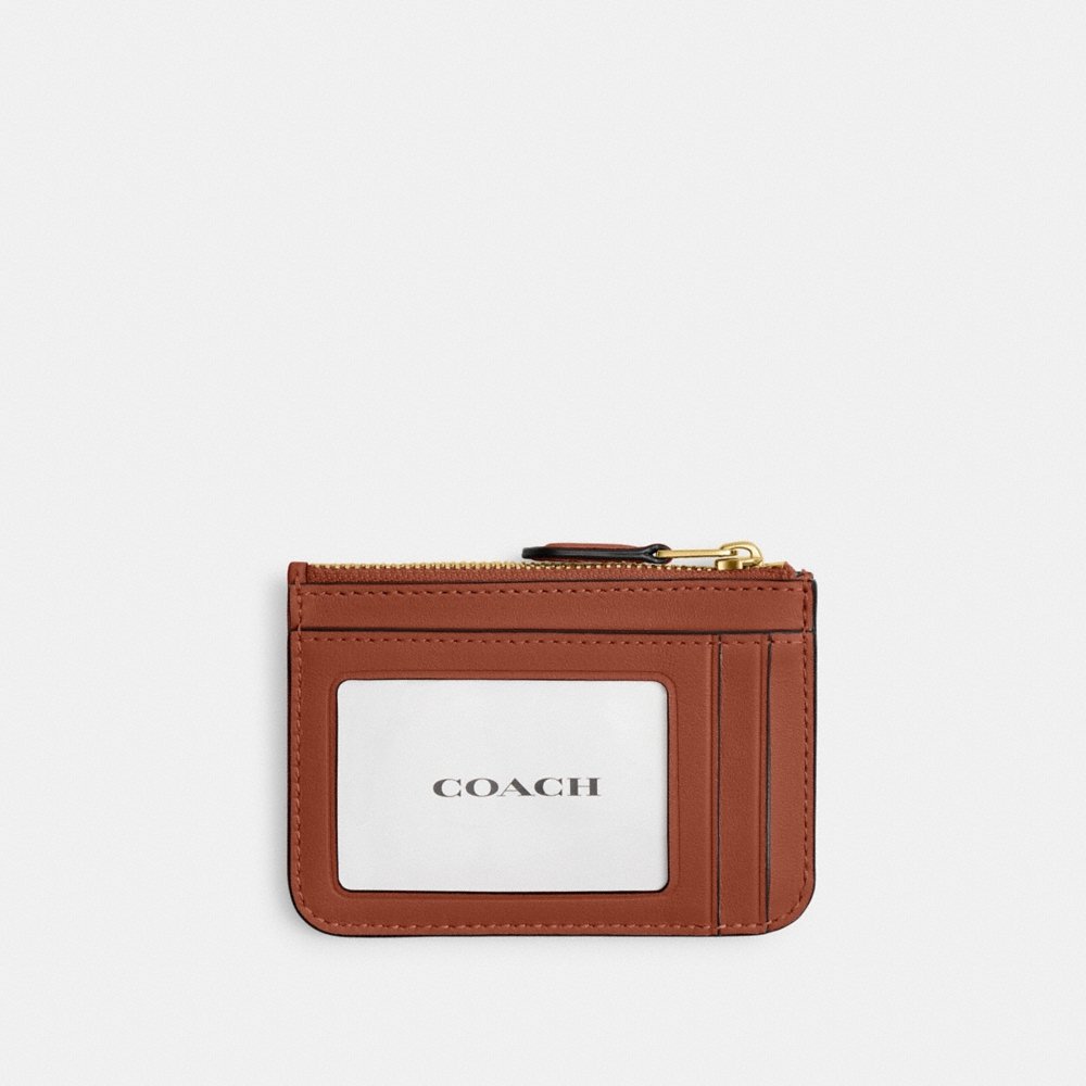 Coach Outlet Essential Mini ID Card Case In Signature Canvas - Preorder