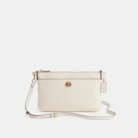 Coach Restored Polly Crossbody - Preorder — Brass/Chalk
