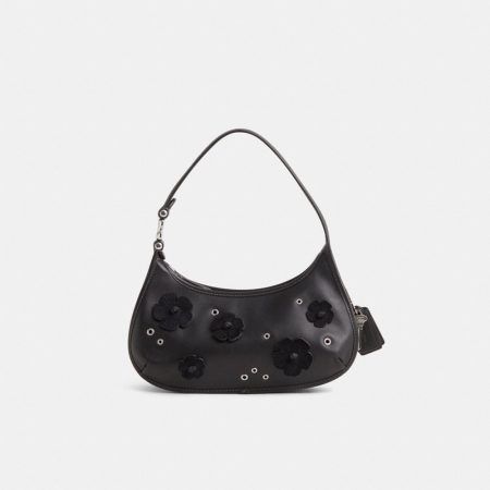 Coach Custom Eve Shoulder Bag - Preorder — Silver/Black