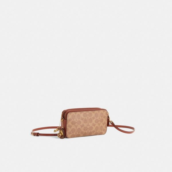 Coach Custom Kira Crossbody Bag In Colorblock Signature Canvas - Preorder