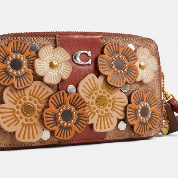 Coach Custom Kira Crossbody Bag In Colorblock Signature Canvas - Preorder