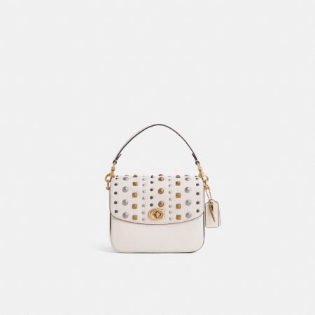 Coach Custom Cassie Crossbody Bag 19 - Preorder — Brass/Chalk