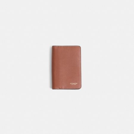 Coach Restored Card Wallet - Preorder — Redwood