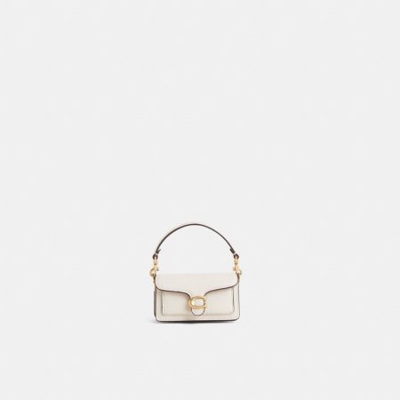 Coach Restored Tabby Bag Charm - Preorder — Brass/Chalk