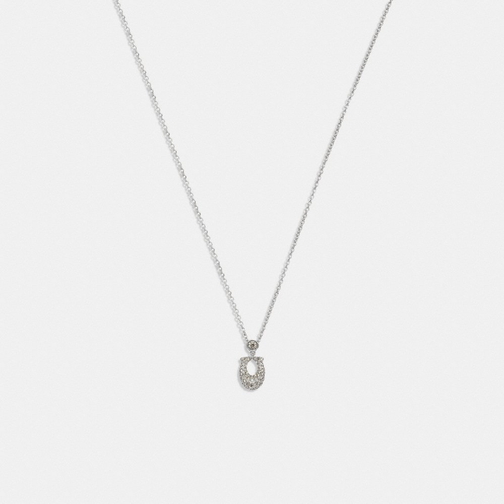 Coach Signature Pavé Necklace - Preorder