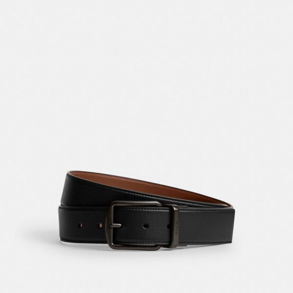 Coach Harness Buckle Cut-To-Size Reversible Belt, 38MM - Preorder