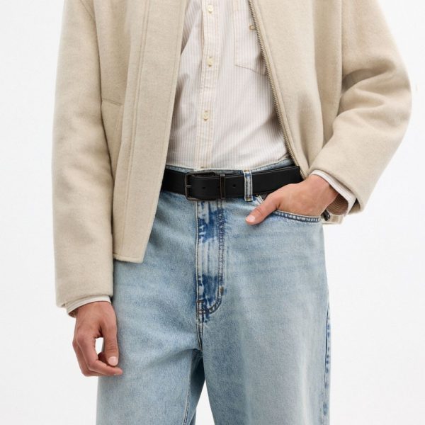 Coach Harness Buckle Cut-To-Size Reversible Belt, 38MM - Preorder