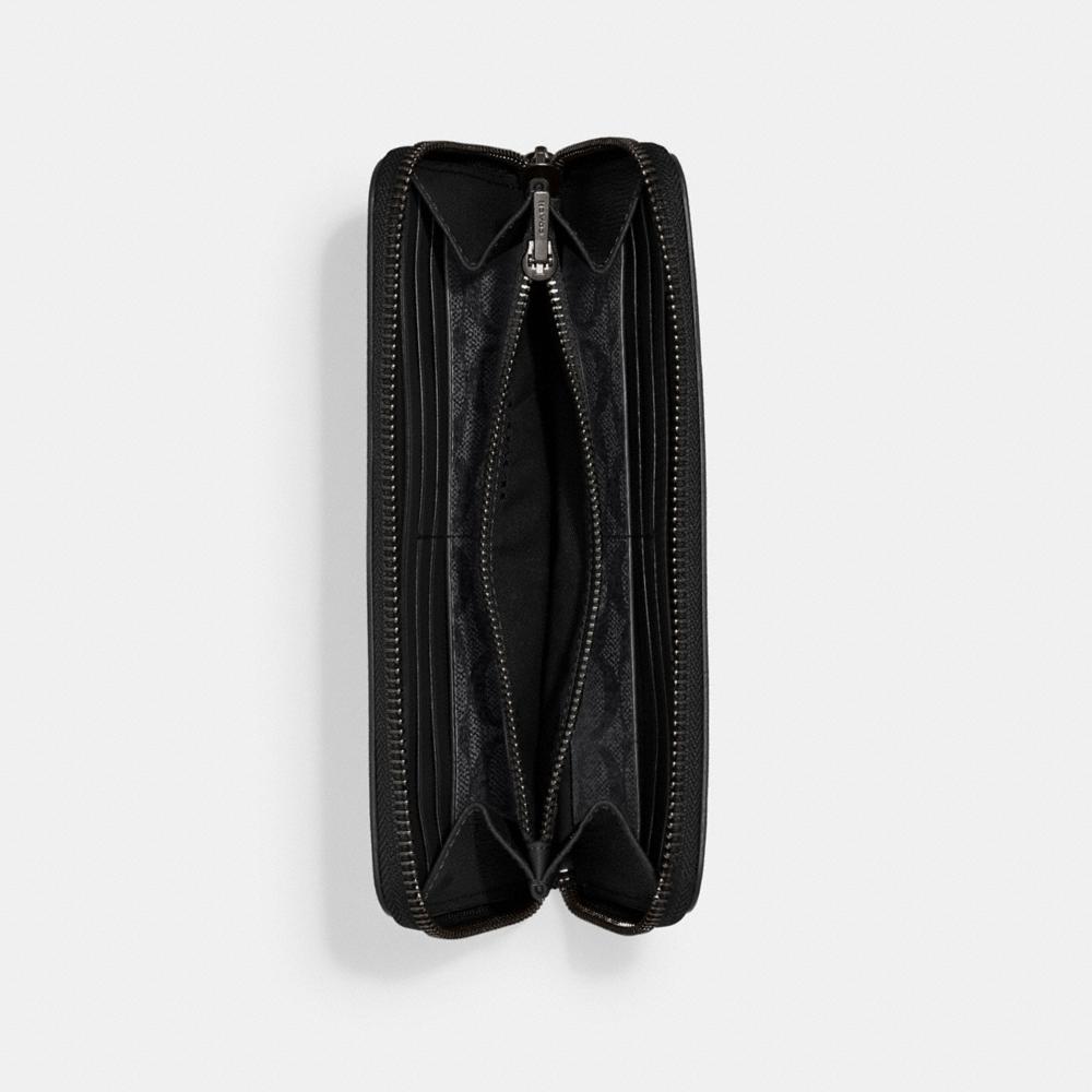Coach Accordion Wallet With Signature Canvas Interior - Preorder